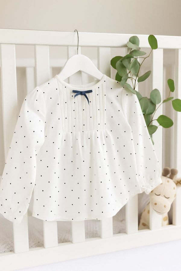 BGC-3711 Camiseta bebé Lunares