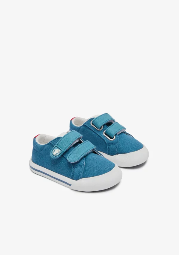 TESH517005 Casual Canvas Blue