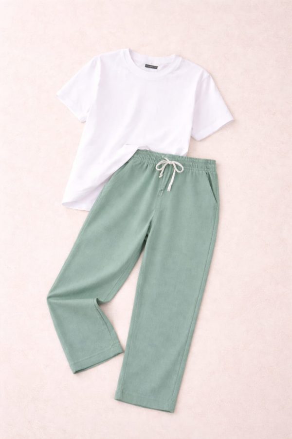 JBV45329 Conjunto Pantalón Tejido